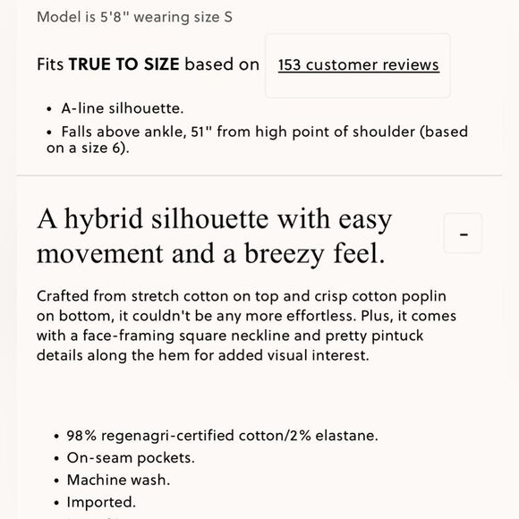 NWT J CREW PETITE Drop-waist mixy dress in Natural - Picture 6 of 7